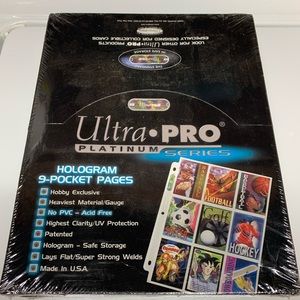 200 9 Pocket Pages for cards, etc.